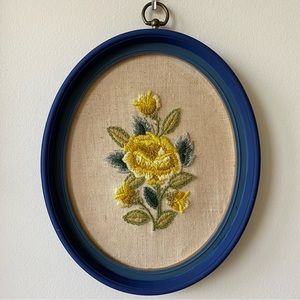 Vintage Floral Embroidery
